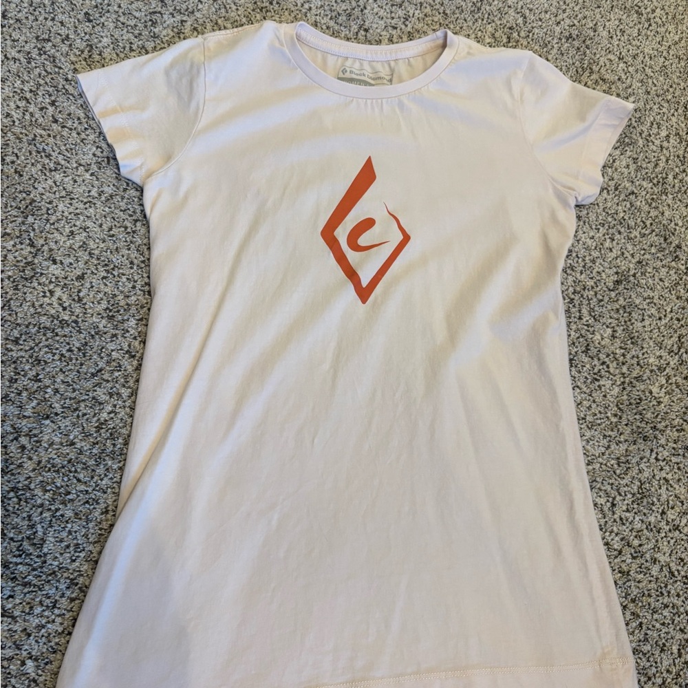 Black Diamond Women's Organic T-Shirt peach